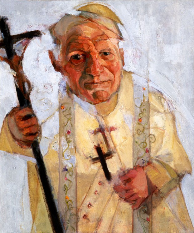 Pope John Paul II by Natalie Ascencios